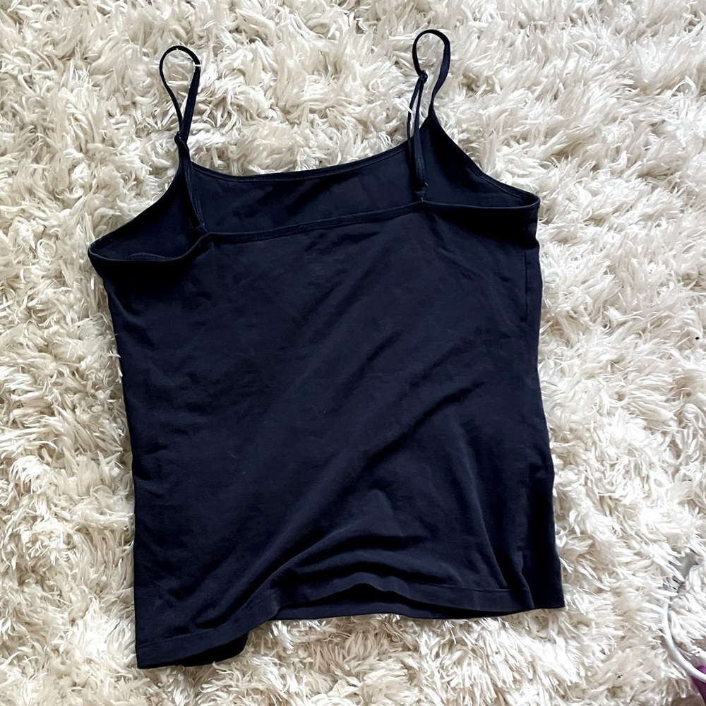 Blue tight Tank Top